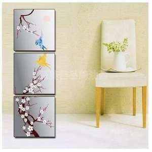  MODERN ABSTRACT CANVAS ART OIL PAINTING: Home & Kitchen