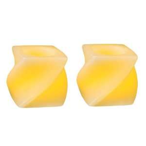  Inglow CG24102CR201 Flameless Mini Twisted Squares Vanilla 