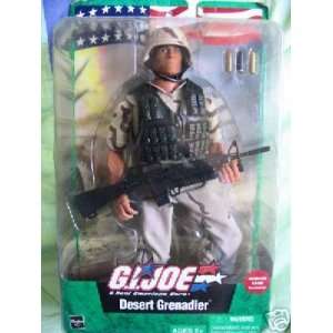  GI Joe 12 Desert Grenadier Action Figure [Toy] Toys 