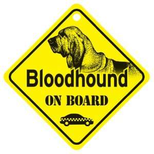  Bloodhound On Board Dog Sign Gift