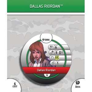  HeroClix Dallas Riordan # B06 (Common)   Sinister Toys & Games