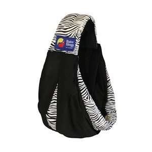  Baba Slings Boutique Baby Carrier, Black/Zebra Baby