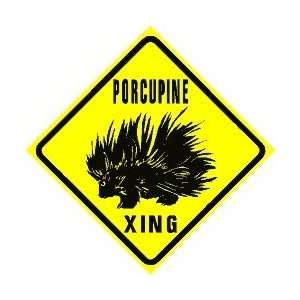 PORCUPINE CROSSING sign * street animal:  Home & Kitchen