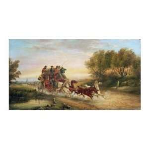   Charles Maggs   The Oxford To London Mail Coach Giclee