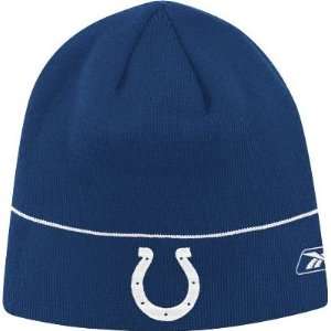  NFL Indianapolis Colts Cuffless Coaches Knit Hat: Sports & Outdoors