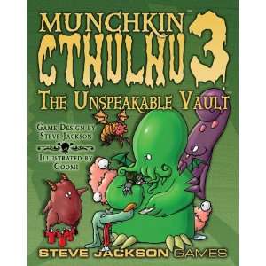   Cthulhu 3 The Unspeakable Vault: Steve Jackson, Goomi: Toys & Games