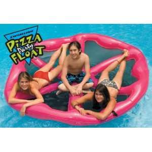  Pizza Party Inflatable Pool Island: Toys & Games