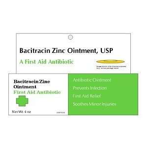  Bacitracin Zinc Ointment 4oz: Health & Personal Care