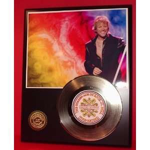  Bon Jovi 24kt Gold Record LTD Edition Display ***FREE 