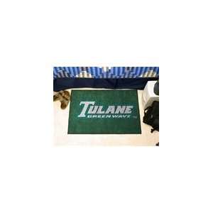  Tulane Green Waves Starter Floor Mat: Sports & Outdoors