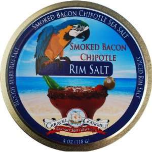 Exotic Rim Salt Smoked Bacon Chipotle Sea Salt  Grocery 