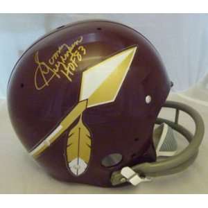 Sonny Jurgensen Autographed Washington Redskins Throwback TK Helmet w 