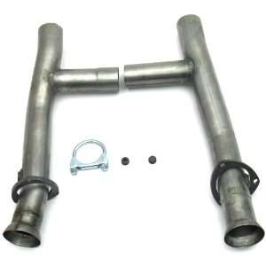    JBA 6654SH 2.5 Stainless Steel Exhaust Mid H Pipe: Automotive