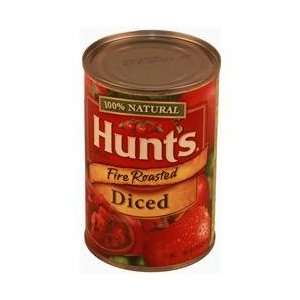 Hunts Diced (Fire Roasted) Tomatoes Grocery & Gourmet Food