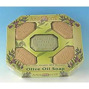  Aphrodite Scent Infused Olive Oil Soap Sampler Gift Set 