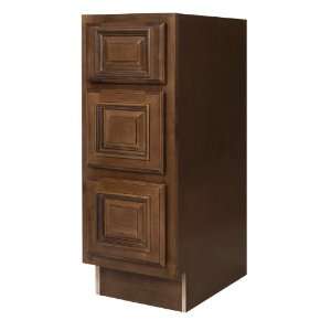   Wood Vanity Cabinet, Heritage Chocolate Glaze Maple: Home Improvement