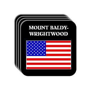  US Flag   Mount Baldy Wrightwood, California (CA) Set of 