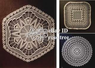   Lace Doily I Japanese Crochet Motif Gift Pattern Idea Book  