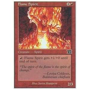  Magic the Gathering   Flame Spirit   Sixth Edition Toys & Games