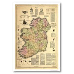    The Home Rule of Ireland by Ballance 1893 Print