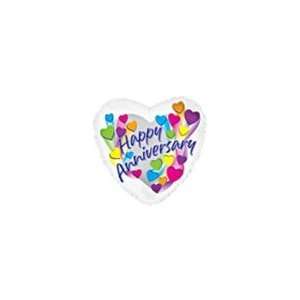   Happy Anniversary Shooting Hearts Foil Balloon Arts, Crafts & Sewing
