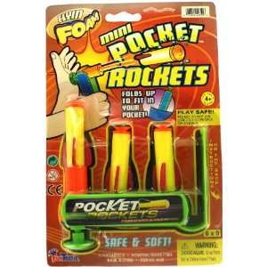  FunTastic Mini Pocket Rockets   1 Set: Toys & Games