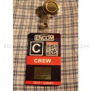  Tron Costume ID Card ENCOM Crew Pass