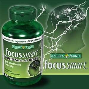  Focus Smart Compare to FOCUSfactor, 240 Tablets each (pack 