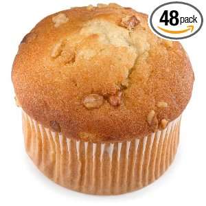 Otis Spunkmeyer Muffin, Banana Nut, Bulk, 4 Ounce, 48 Count Muffins 