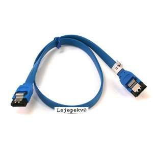 SATA2 Cables w/Locking Latch / Blue   18 Inches