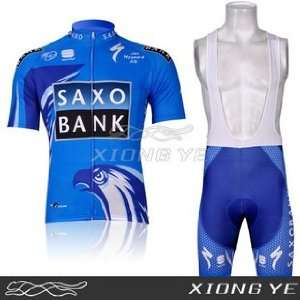  2012 Style SAXO BANK cycling jersey Set short sleeved 