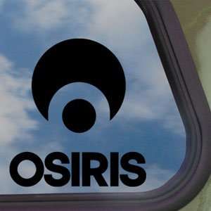  OSIRIS Black Decal Shoes Skateboard Clothing Car Sticker 