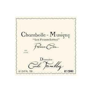 Domaine Cecile Tremblay Chambolle musigny 1er Cru Les Feusselottes 