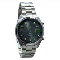 Mens NYSW Solar Atomic Watch Stainless Steel Case and Band NYSW SS41 