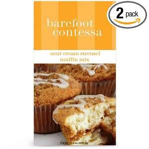 Barefoot Contessa Sour Cream Streusel Muffin Mix, 13.4 Ounce (Pack of 
