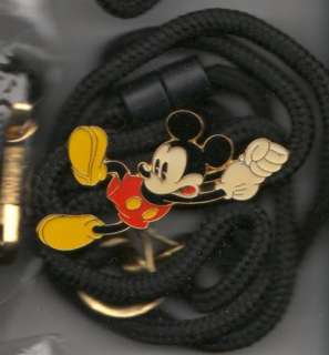 Disney Lanyard  Mickey Hanging On Pin/Pins  