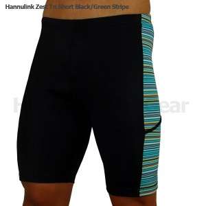 Triathlon Hannulink Mens padded shorts men`s swim bike run Size L tri 