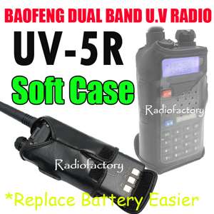 Dual Display UV 5R BAOFENG Dual Band UHF/VHF Radio+ free one ear loop 