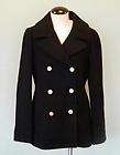 Crew Majesty Stadium Cloth Peacoat 12 $258 Coat black jacket winter