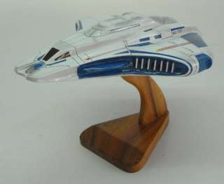 Talon Class Star Trek Scout Ship Spaceship Wood Model  