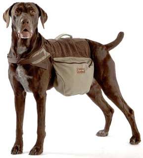 ABO GEAR AUSSIE NATURALS XLARGE (80+ lbs) DOG BACKPACK TOTE STORAGE 