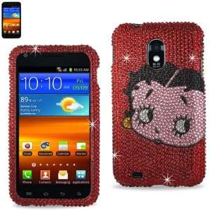   Bedazzled Diamond Design Protector Case Cover W/Screen Protector: Cell