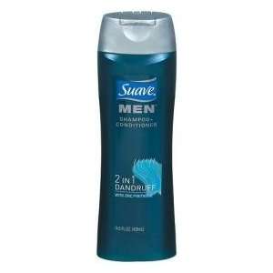  Suave Men 2 in 1 Shampoo Plus Conditioner Dandruff 14.5oz 