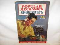 Antique 1947 Popular Mechanics Shop Notes 204 pages VFC  