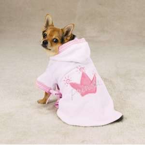    PINK   LARGE   Royalty Terrycloth Bathrobe