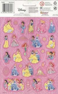 Disney Princess Enchanted Tales Stickers Autocollants 2 Sides 56 Count 