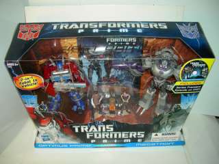Transformers Prime FE Optimus Prime VS Megatron Entertainment 2 Pack 