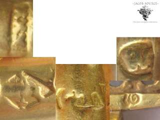 Antique 1802 Dutch 18k Gold Pocket Watch Chain  