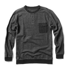  Matix Mens Union Henley Sweater Black Size L Everything 