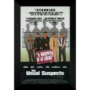  The Usual Suspects 27x40 FRAMED Movie Poster   Style C 